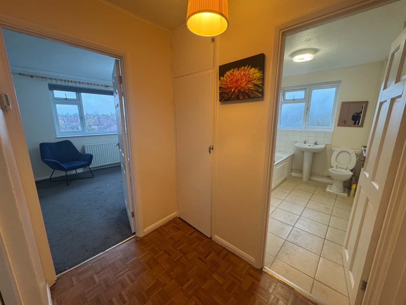 Furnished One-Bedroom Flat with Balcony in Quiet Wembley Residential Area property first image