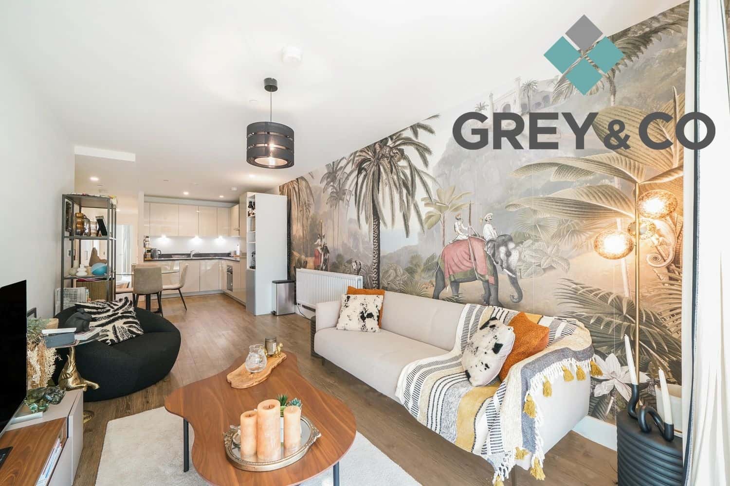 Luxury 2-Bed, 2-Bath Apartment with Balcony Near Wembley Park property first image